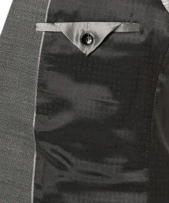 BOSS Anzug Huge-Genius 50460491+474/030 Slim Fit, Schurwolle, Grau meliert, Grau -Anzüge & Westen Verkäufe 373920 norm5