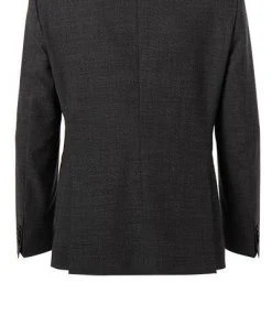 BOSS Anzug Huge-Genius 50460491+474/001 Slim Fit, Schurwolle, Schwarz meliert, Schwarz -Anzüge & Westen Verkäufe 373921 norm3