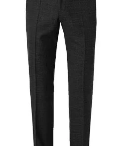 BOSS Anzug Huge-Genius 50460491+474/001 Slim Fit, Schurwolle, Schwarz meliert, Schwarz -Anzüge & Westen Verkäufe 373921 norm7