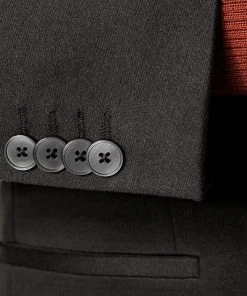 BOSS Anzug Jasper-Leon 50460567+62593/001 Regular Fit, Jersey, Schwarz -Anzüge & Westen Verkäufe 373929 norm4