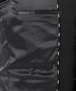 BOSS Anzug Jasper-Leon 50460567+62593/001 Regular Fit, Jersey, Schwarz -Anzüge & Westen Verkäufe 373929 norm6