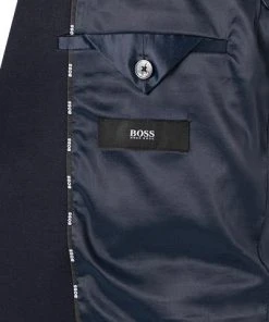 BOSS Anzug Jasper-Leon 50460567+62593/404 Regular Fit, Jersey, Dunkelblau, Nachtblau -Anzüge & Westen Verkäufe 373931 norm5