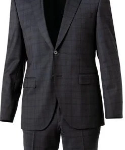 BOSS Anzug Jasper-Leon 50442567+574/410 Regular Fit, Navy kariert, Navy -Anzüge & Westen Verkäufe 373935 norm2