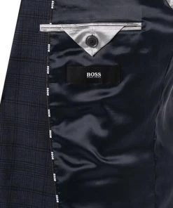 BOSS Anzug Jasper-Leon 50442567+574/410 Regular Fit, Navy kariert, Navy -Anzüge & Westen Verkäufe 373935 norm5