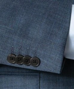 BOSS Anzug Jasper-Leon 50460512+489/420 Regular Fit, Reine Schurwolle, Blau , Blau -Anzüge & Westen Verkäufe 373938 norm4