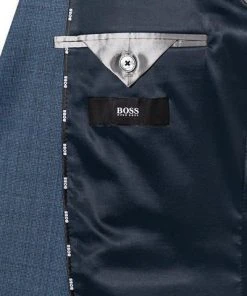 BOSS Anzug Jasper-Leon 50460512+489/420 Regular Fit, Reine Schurwolle, Blau , Blau -Anzüge & Westen Verkäufe 373938 norm5