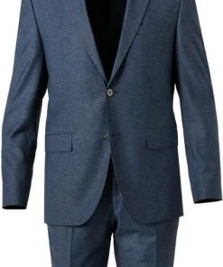 BOSS Anzug Jasper-Leon 50460507+516/425 Regular Fit, Schurwolle, Blau meliert, Blau -Anzüge & Westen Verkäufe 373951 norm2