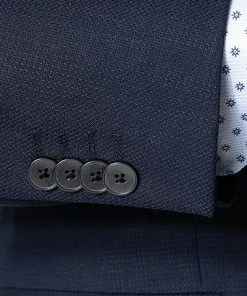 BOSS Anzug Jasper-Leon 50460490+506/464 Regular Fit, Schurwolle, Tintenblau -Anzüge & Westen Verkäufe 373962 norm4