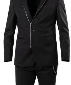 KARL LAGERFELD Anzug 155502+255055/10/512083 Schurwoll-Stretch, Schwarz -Anzüge & Westen Verkäufe 374696 norm2