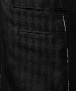 KARL LAGERFELD Anzug 155502+255055/10/512083 Schurwoll-Stretch, Schwarz -Anzüge & Westen Verkäufe 374696 norm6