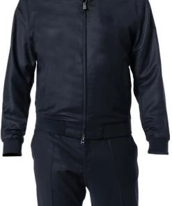 BOSS Anzug Hanry/Genius 50458797+788/401 Anzug Hanry-Genius, Slim Fit, Schurwoll-Stretch, Dunkelblau -Anzüge & Westen Verkäufe 374924 norm2