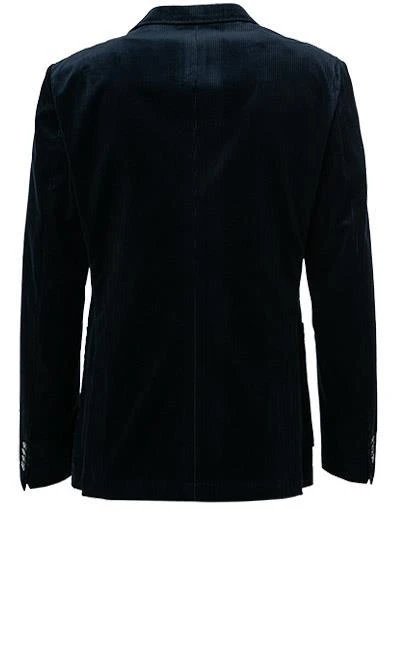 BOSS Anzug Hanry-Perin 50460031+58977/404 Slim Fit, Cord, Dunkelblau 6 BOSS Anzug Hanry-Perin 50460031+58977/404 Slim Fit, Cord, Dunkelblau – Bild 4