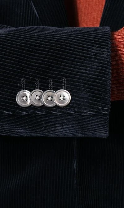 BOSS Anzug Hanry-Perin 50460031+58977/404 Slim Fit, Cord, Dunkelblau 7 BOSS Anzug Hanry-Perin 50460031+58977/404 Slim Fit, Cord, Dunkelblau – Bild 5