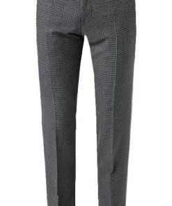 BOSS Anzug Hanry/Genius 50458811+60306/030 Anzug Hanry-Genius, Slim Fit, Schurwoll-Stretch, Grau gemustert, Grau -Anzüge & Westen Verkäufe 374968 norm6