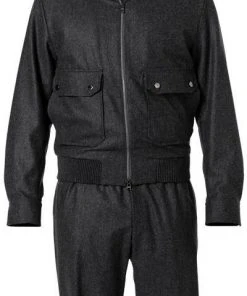 BOSS Anzug Hanry-Wing/Filipp 50458820+31/061 Anzug Hanry-Filipp, Flanell, Grau meliert, Grau -Anzüge & Westen Verkäufe 374982 norm2