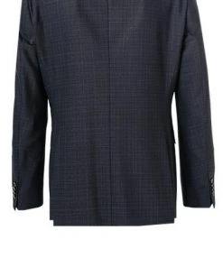 BOSS Anzug Jasper-Leon 50460521+522/402 Regular Fit, Schurwoll-Stretch, Dunkelblau -Anzüge & Westen Verkäufe 375025 norm3