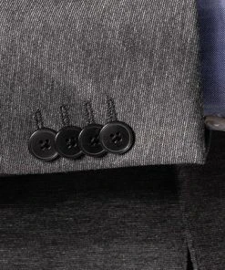 BOSS Anzug Jasper-Leon 50460586+2601/030 Regular Fit, Jersey halbgefüttert, Grau meliert, Mittelgrau -Anzüge & Westen Verkäufe 375027 norm4