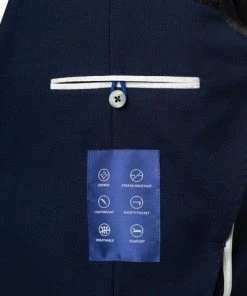 DIGEL Sakko 2-Knopf Edward-TR 120337/99236/24 Reise-Sakko, Modern Fit, Woll-Stretch halbgefüttert, Tintenblau 14 DIGEL Sakko 2-Knopf Edward-TR 120337/99236/24 Reise-Sakko, Modern Fit, Woll-Stretch halbgefüttert, Tintenblau -Anzüge & Westen Verkäufe 375055 norm5