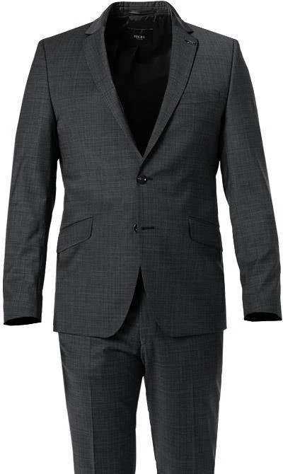 DIGEL Anzug Allan-Apollo 128001+118001/99725/42 Slim Fit, Schurwoll-Stretch, Graphit meliert, Graphit 5 DIGEL Anzug Allan-Apollo 128001+118001/99725/42 Slim Fit, Schurwoll-Stretch, Graphit meliert, Graphit – Bild 3