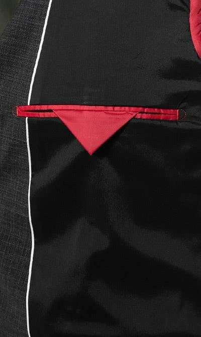 DIGEL Anzug Allan-Apollo 128001+118001/99725/42 Slim Fit, Schurwoll-Stretch, Graphit meliert, Graphit 8 DIGEL Anzug Allan-Apollo 128001+118001/99725/42 Slim Fit, Schurwoll-Stretch, Graphit meliert, Graphit – Bild 6