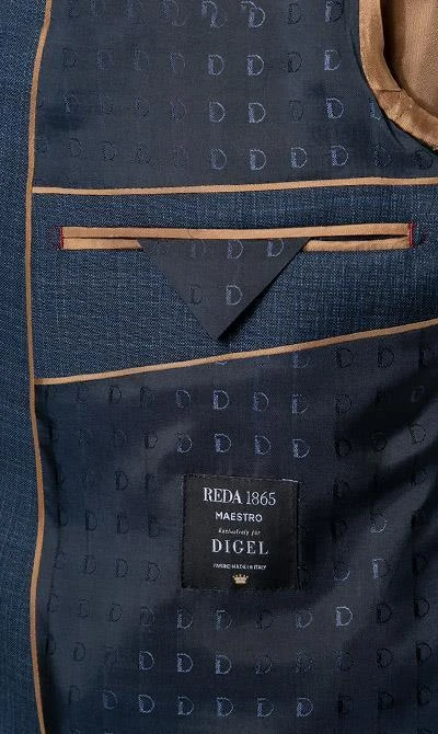DIGEL Anzug Duncan-Per 120033+116062/99671/24 Modern Fit, Schurwolle REDA, Indigo 8 DIGEL Anzug Duncan-Per 120033+116062/99671/24 Modern Fit, Schurwolle REDA, Indigo – Bild 6
