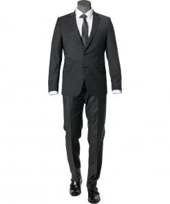 DIGEL Anzug Duncan-Per 120033+116062/99671/42 Modern Fit, Schurwolle REDA, Graphit