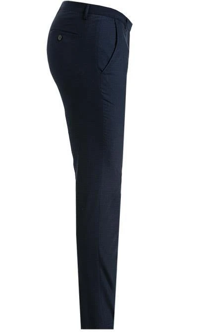 DIGEL Anzug Nate-Nanno 120296+110141/99714/22 Extra Slim Fit, Mikrofaser-Stretch, Tintenblau , Tintenblau 11 DIGEL Anzug Nate-Nanno 120296+110141/99714/22 Extra Slim Fit, Mikrofaser-Stretch, Tintenblau , Tintenblau – Bild 9