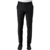 HUGO Hose Hesten 50446520/001 Extra Slim Fit, Schurwoll-Stretch, Schwarz