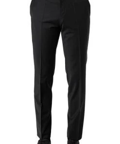 HUGO Hose Hesten 50446520/001 Extra Slim Fit, Schurwoll-Stretch, Schwarz -Anzüge & Westen Verkäufe 375093 norm