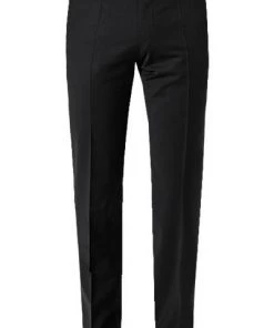 HUGO Hose Hesten 50446520/001 Extra Slim Fit, Schurwoll-Stretch, Schwarz -Anzüge & Westen Verkäufe 375093 norm2