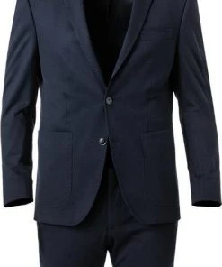 DIGEL Anzug Edison-Sergio 120163+110219/99770/20 Modern Fit, Jersey waschbar, Navy -Anzüge & Westen Verkäufe 375113 norm2