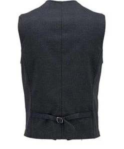 CG Weste Morin 00-151J3/440023/63 Slim Fit, Mikrofaser, Dunkelblau meliert, Dunkelblau -Anzüge & Westen Verkäufe 375393 norm2