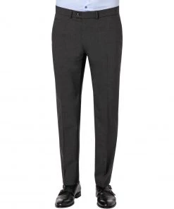 Brax Hose 80-8000/ENRICO 070 830 20/06 Hose Enrico, Regular Fit, Schurwolle waschbar, Anthrazit