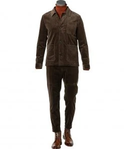 Strellson Anzug Dean-Luc 30029694+29696/251 Regular Fit, Cord, Braun