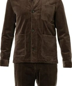 Strellson Anzug Dean-Luc 30029694+29696/251 Regular Fit, Cord, Braun -Anzüge & Westen Verkäufe 375818 norm2