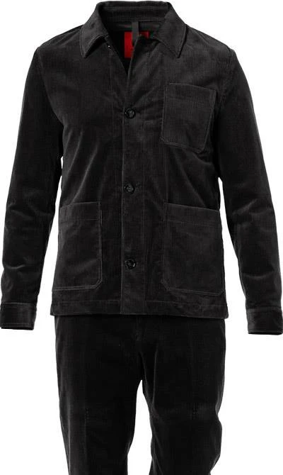 Strellson Anzug Dean-Luc 30029694+9696/001 Regular Fit, Cord, Schwarz 5 Strellson Anzug Dean-Luc 30029694+9696/001 Regular Fit, Cord, Schwarz – Bild 3