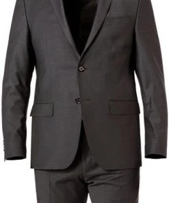 Daniel Hechter Anzug 15231+25230/112180/480 Modern Fit, Schurwoll-Stretch, Graubraun meliert, Graubraun -Anzüge & Westen Verkäufe 376816 norm2