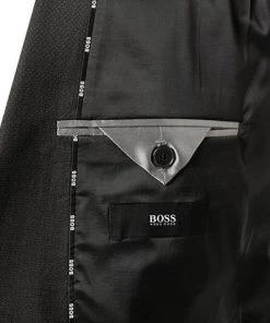 BOSS Anzug Jasper-Leon 50460471+465/203 Regular Fit, Schurwoll-Stretch, Graubraun, Grau-braun -Anzüge & Westen Verkäufe 376858 norm5