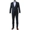 BOSS Anzug Jasper-Leon 50460471+465/404 Regular Fit, Schurwoll-Stretch, Dunkelblau