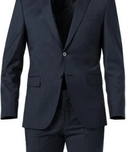 BOSS Anzug Jasper-Leon 50460471+465/404 Regular Fit, Schurwoll-Stretch, Dunkelblau -Anzüge & Westen Verkäufe 376859 norm2