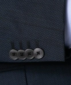 BOSS Anzug Jasper-Leon 50460471+465/404 Regular Fit, Schurwoll-Stretch, Dunkelblau -Anzüge & Westen Verkäufe 376859 norm4