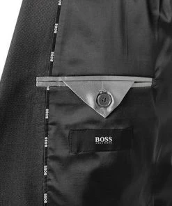 BOSS Anzug Jasper-Leon 50460471+465/061 Regular Fit, Schurwoll-Stretch, Anthrazit -Anzüge & Westen Verkäufe 376860 norm5