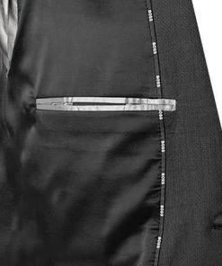 BOSS Anzug Jasper-Leon 50460471+465/061 Regular Fit, Schurwoll-Stretch, Anthrazit -Anzüge & Westen Verkäufe 376860 norm6