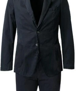 BOSS Anzug Hanry-Genius 50459993+60310/410 Slim Fit, Baumwoll-Stretch, Navy -Anzüge & Westen Verkäufe 376881 norm2