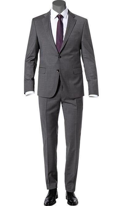 JOOP! Anzug 30003099+30003106/042 Anzug Herby-Blayr, Slim Fit, Woll-Stretch, Steingrau , Steingrau 4 JOOP! Anzug 30003099+30003106/042 Anzug Herby-Blayr, Slim Fit, Woll-Stretch, Steingrau , Steingrau – Bild 2