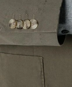 BOSS Anzug Hanry-Genius 50459993+50460310/308 Slim Fit, Baumwoll-Stretch, Olivgrün, Dunkelolive -Anzüge & Westen Verkäufe 378939 norm4