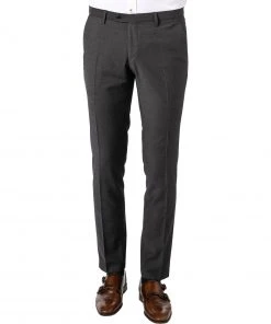 DIGEL Hose Nanno 110141/99714/42 Extra Slim Fit, Mikrofaser, Nachtblau