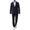 BOSS Anzug Hanry/Genius 50464680+65659/404 Anzug Hanry-Genius, Slim Fit, Mikrofaser ungefüttert, Dunkelblau -Anzüge & Westen Verkäufe 381714 master