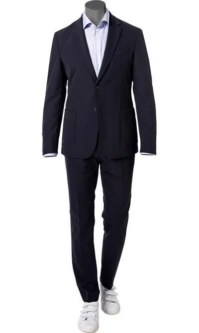 BOSS Anzug Hanry/Genius 50464680+65659/404 Anzug Hanry-Genius, Slim Fit, Mikrofaser ungefüttert, Dunkelblau 4 BOSS Anzug Hanry/Genius 50464680+65659/404 Anzug Hanry-Genius, Slim Fit, Mikrofaser ungefüttert, Dunkelblau – Bild 2