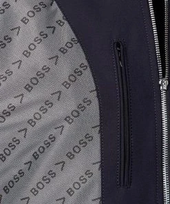 BOSS Anzug Hanry-Genius 50464721+712/404 Slim Fit, Mikrofaser, Dunkelblau -Anzüge & Westen Verkäufe 381797 norm4